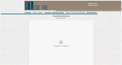 Desktop Screenshot of finelinecab.net